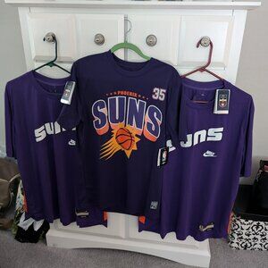 Set three NBA Suns Purple Jerseys
